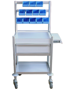 Compact Anaesthetic Trolley AT-5843-1M-PR-UP