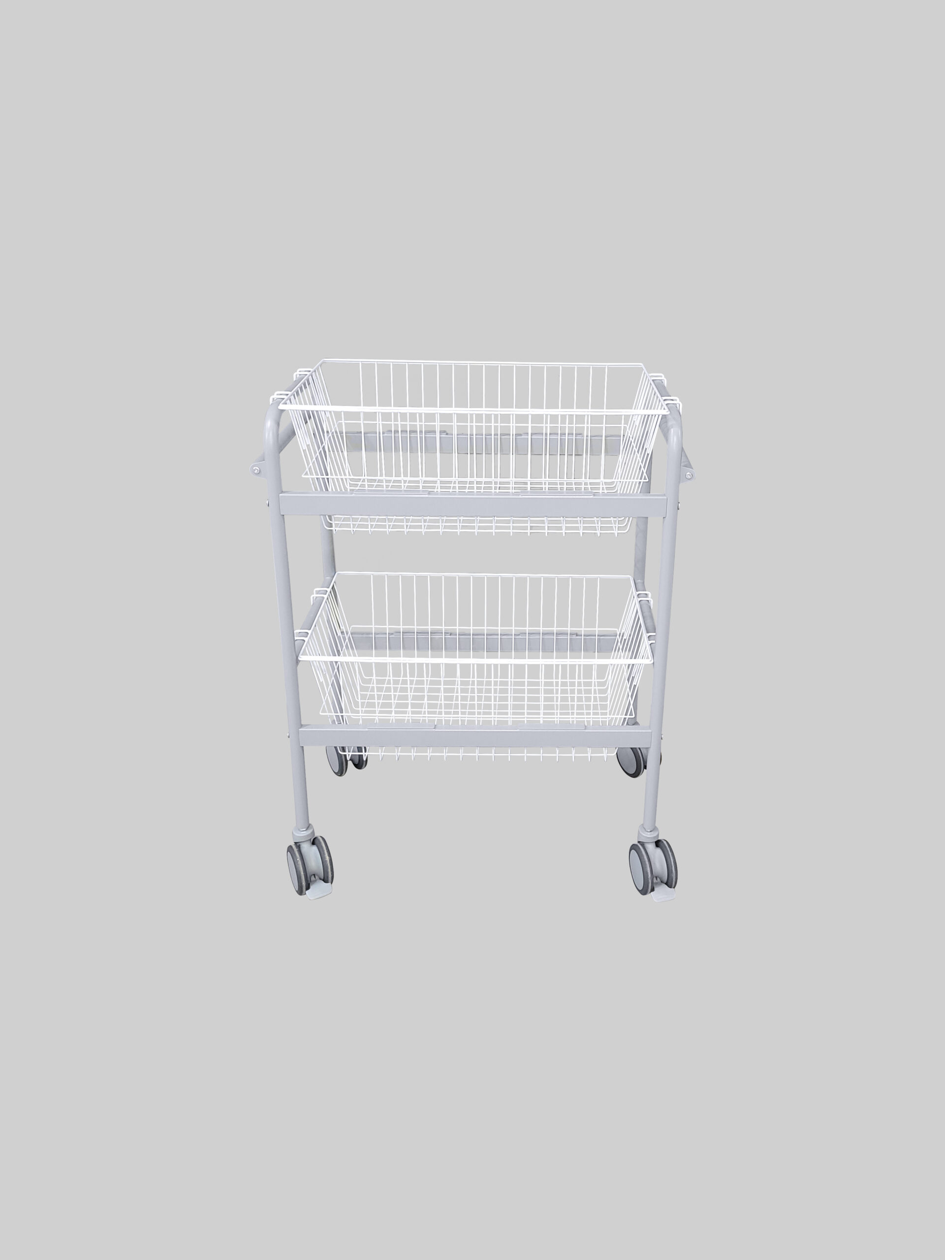 Wire Basket Bin Trolley