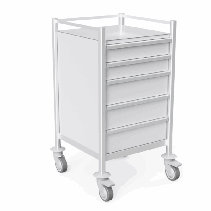 Multi-purpose 5 Drawer Trolley - Image 2