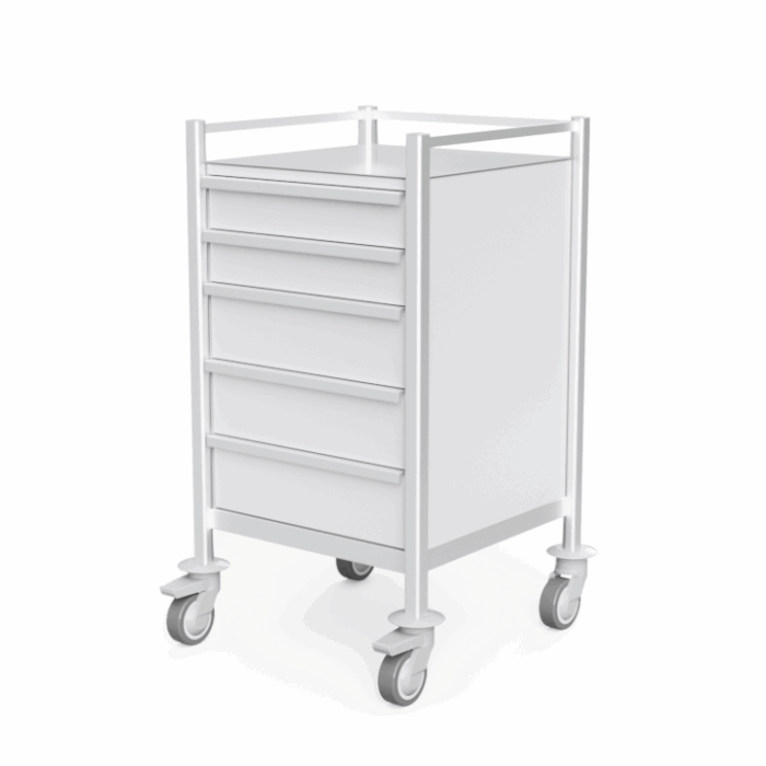 Multi-purpose 5 Drawer Trolley - Image 3