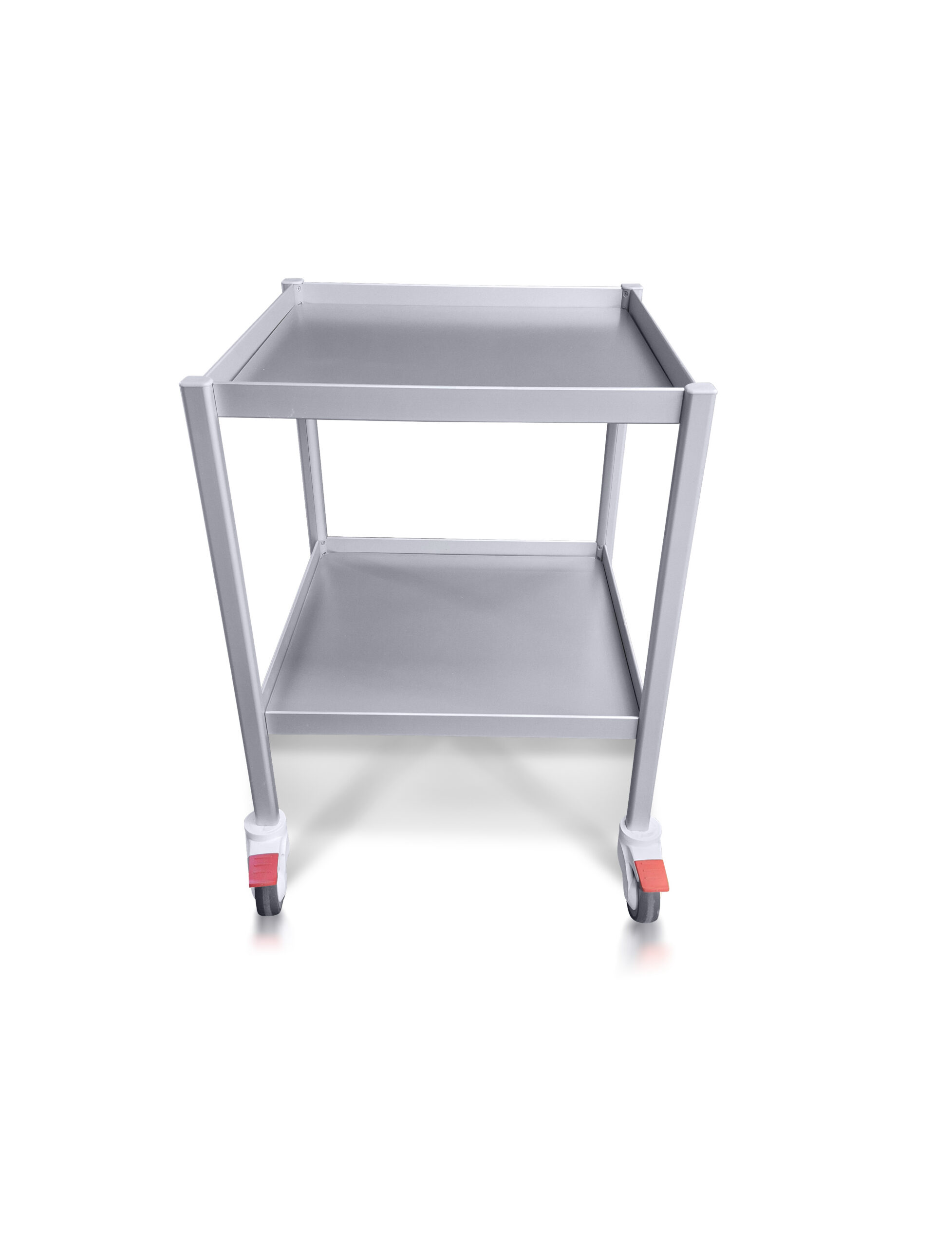 Medical Utility Trolley with Aluminium shelves
