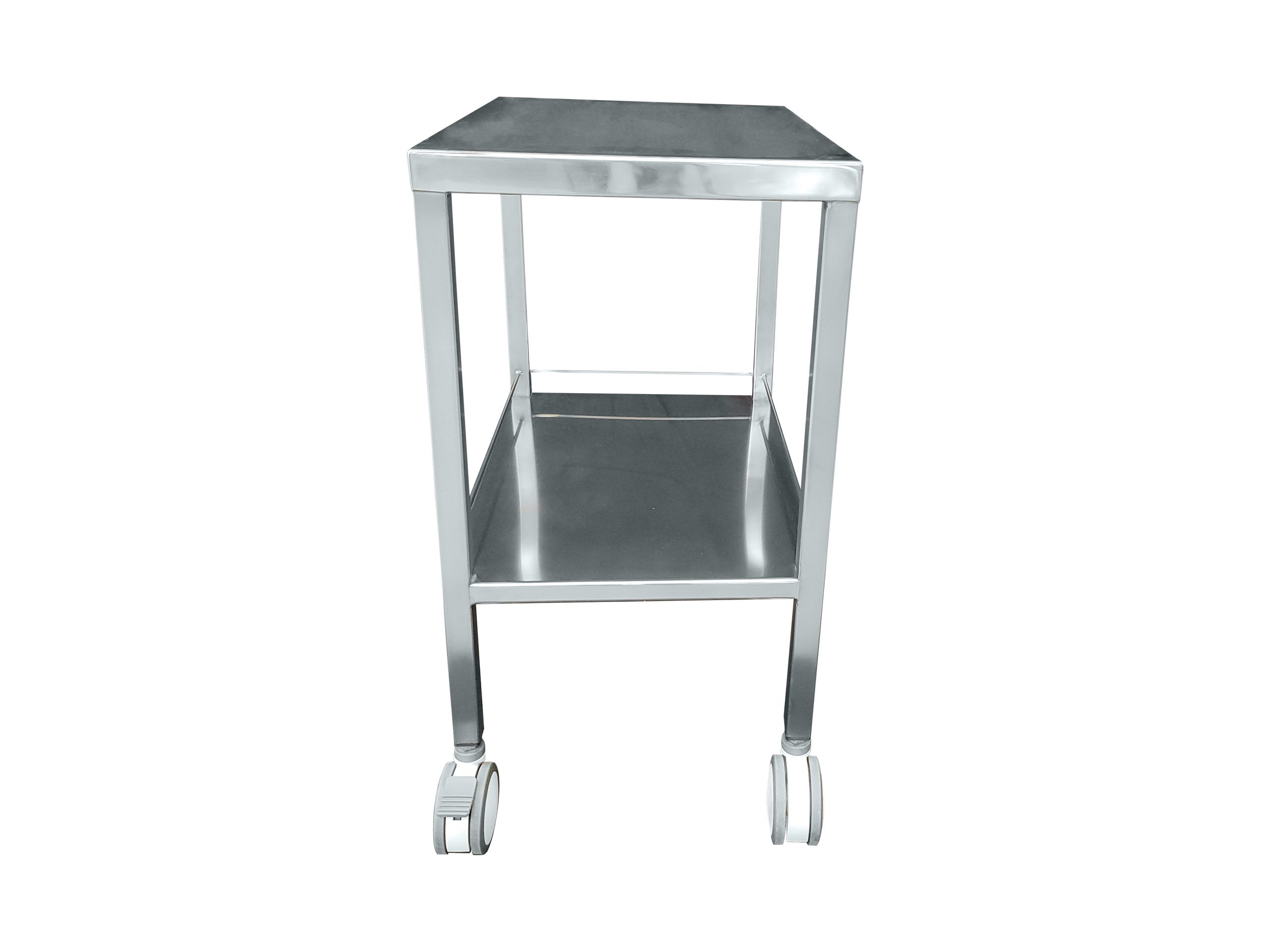 Stainless Steel Medical Dressing Trolley DT-SS-4358-2 back view