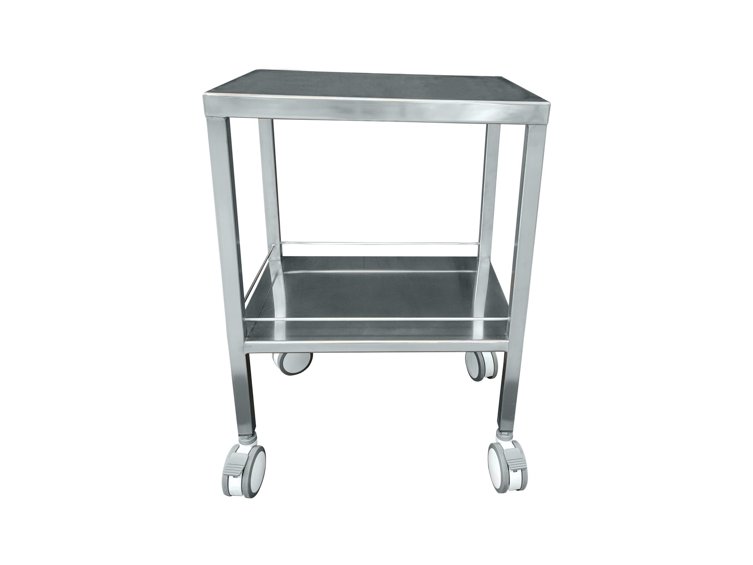 Stainless Steel Medical Dressing Trolley DT-SS-4358-2 side view