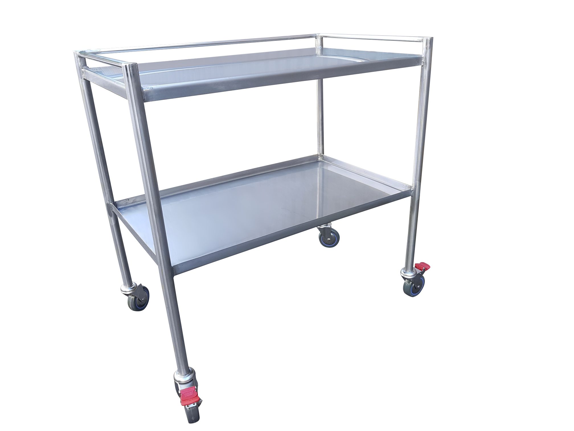Tasman Trolley Stainless Steel Dressing Trolley angle DT-SS-9358-2
